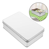 Box Sublimation Candy Tin Box Storage Box with Lid Cake Container Candy Containers Tin Pen Pencil Case Sublimation Metal Box Small Tin Box Tinplate Trinket Box Container SHOWERORO