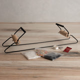 Beadsmith Metal Bead Loom Kit | Includes Thread, Needles, 18-Gram Glass Beads, & Wire Loop Needle Threader | Bracelets, Necklaces, Belts, & More! Craft County