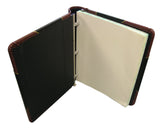 Corpkit Corporate Records, 3 Post Minute Book: 1/4 Bind Leather Binder, 8.5 x 11, Rectangular Punched Minute Paper Corpkit Legal Supplies