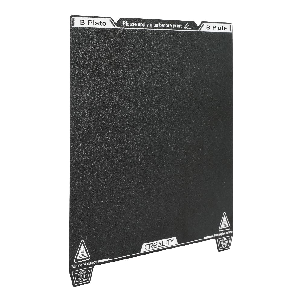 Creality K1 Smooth PEI Build Plate, Original Magnetic 3D Printer Build Bed, for Creality K1/Ender 3 V3 SE/Ender-3 S1/Ender-3 S1 Pro/Ender-5 S1 and All 235 * 235mm Size 3D Printer Creality