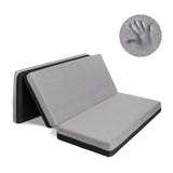 Milliard Dual Sided Premium Tri Folding Mattress, Memory Foam Foldable Mattress with Waterproof Washable Cover, Full (75"x 52"x 6") + Bonus Eye Mask Included Milliard