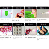 5D DIY Diamond Art Painting Kits,Round Full Drill Tiger Diamond Art Kits for Adults Beginner, Perfect for Home Wall Decor and Gift Pimio