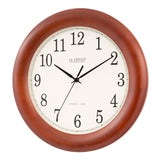 La Crosse Technology 12.5 Inch Cherry Wood Atomic Analog Clock (WT-3122A-INT) La Crosse Technology