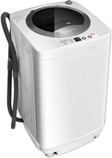 Giantex Portable Washing Machine, Full Automatic Washer and Dryer Combo, with Built-in Pump Drain 8 LBS Capacity Compact Laundry Washer Spin Dryer for Apartment RV Dorm Giantex