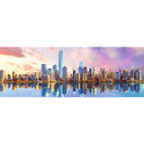 Trefl Panorama Manhattan 1000 Piece Jigsaw Puzzle Red 27"x19" Print, DIY Puzzle, Creative Fun, Classic Puzzle for Adults and Children from 12 Years Old Trefl