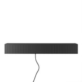 Resenkos Floating TV Stand, Wall Mounted TV Shelf with Led Lights & Power Outlet, Modern Entertainment Center with Storage, 68.8'' Media Console TV Stands for Living Room, Bedroom, Black Resenkos