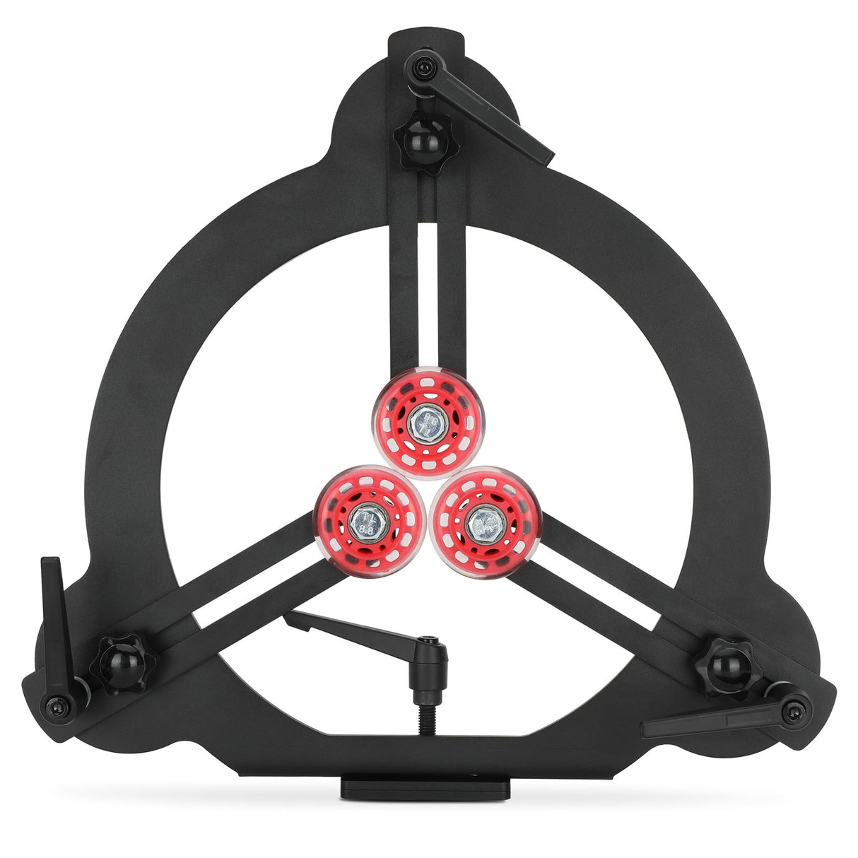 Woodturning Steady Rest for 12" Lathe Swing, Woodworking Steady Rest, 3-Point Adjustable Woodturning Steady Rest for 12 inch Swing Medium Size Lathe Dozont