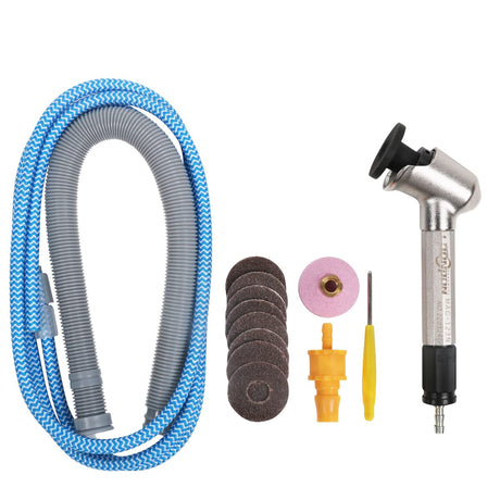 Air Micro Die Grinder Kit,MAG-123N Pneumatic Grinding Pen 120 Degree 23500 RPM JIUNENG