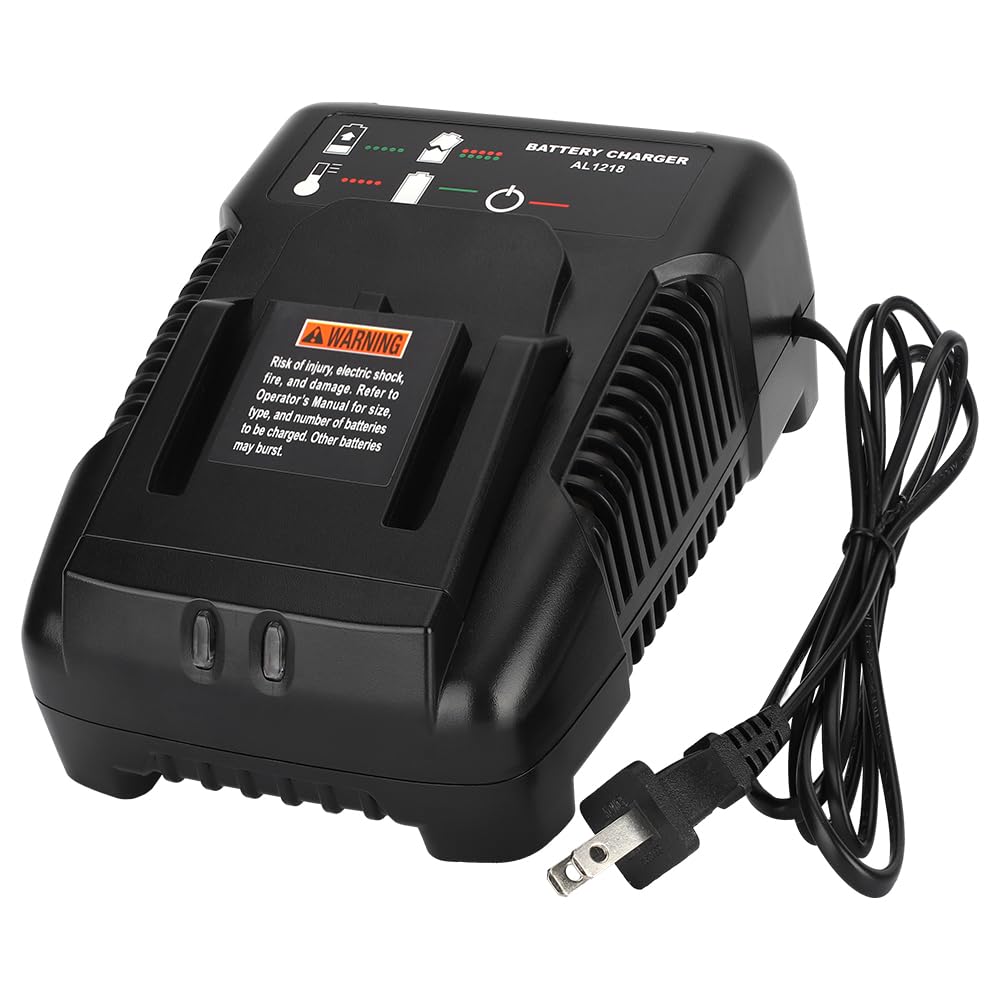 18V for Ridgid Battery Charger R86092 R86091 Replacement for Ridgid 18V NiCad/Lithium Ion Battery R840093, R840095, R840083, R840085, R840086, R840087, R840089, AC840085, AC840086 Philophca
