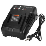 18V for Ridgid Battery Charger R86092 R86091 Replacement for Ridgid 18V NiCad/Lithium Ion Battery R840093, R840095, R840083, R840085, R840086, R840087, R840089, AC840085, AC840086 Philophca