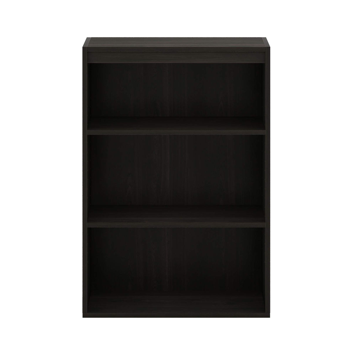 Furinno Pasir 3-Tier Open Shelf Bookcase, Dark Espresso Furinno