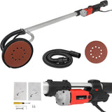 Saicool 800W Electric Drywall Sander, Commercial 6 Adjustable Variable Speed(1000-2000RPM) Disc Sander w/6 Sanding Pads,Foldable & Extendable Handle Saicool