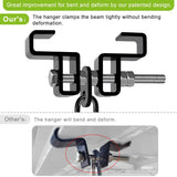 SELEWARE Heavy Duty Steel Beam Clamp, Heavy Bag Mount, Punching Bag Hanger Heavy Duty Holder for Boxing, Muay Thai and MMA Training (with Carabiner) SELEWARE