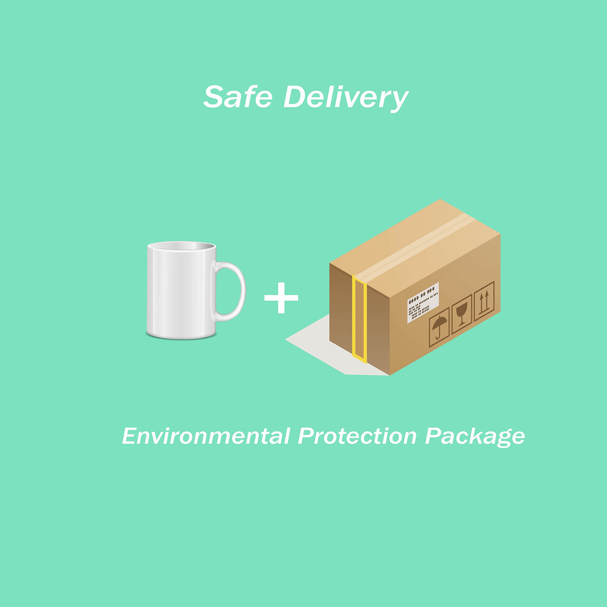 RAINBOWTIE Sublimation Mugs, Sublimation Mugs Blank, 11oz Sublimation Coffee mugs,White Coated Ceramic Cup, Mug Sets - Set of 12 RAINBOWTIE