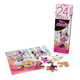 Disney Puzzle Activity Set for Girls - Bundle with 10 Jigsaw Puzzles for Girls Featuring Princesses, Minnie Mouse Plus Stickers | Disney Princess Puzzles for Kids 4-6 Disney
