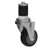 3 in. Casters for Stainless Steel Work Table. Set of 6 AmGood