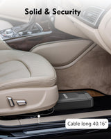 HOLEWOR Gun Safe, Small Pistol Safe Biometric Gun Safes for Handgun, Fingerprint Quick Access Handgun Safe Portable Gun Safe for Cars Travel Nightstand Bedside HOLEWOR