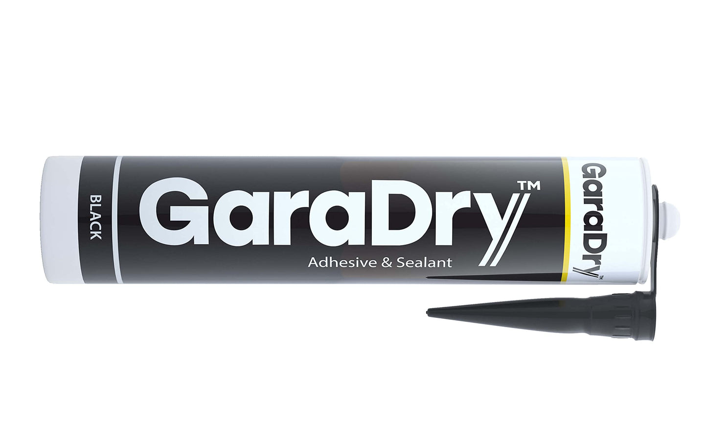 1” High Garage Door Threshold Seal Kit 8'3" Length | Flexible PVC | Complete Kit Includes 1 Adhesive | GaraDry - WoodArtSupply