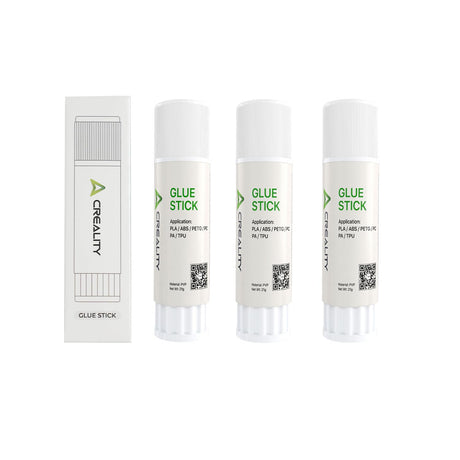 Creality Glue Stick for 3D Printer Build Plate 3Pcs, Maintained Constant Adhesion Prevents Warping, 3D Printer Bed Adhesive for PLA/ABS/PETG/PC/PA/TPU, 3D Print Tools/Accessories, 3D Print Glue, 21g Lokkr
