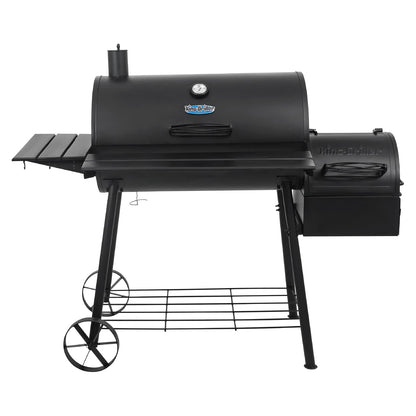 Char-Griller King-Griller E3018 Smokin' Ace BBQ Charcoal Grill and Smoker, Black