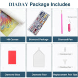 DIADAY Sea Turtles Diamond Painting Kit, Diamond Art Kits for Adults, 5D Full Round Drill Turtles Diamond Art Painting, DIY Gem Craft Arts Home Wall Decor Gift 12 x 12 Inches DIADAY