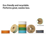 Snapmaker Matte PLA Filament 1.75mm, 3D Printer PLA Filament, Dimensional Accuracy +/- 0.02 mm, 300mm/s High Speed Printing Clog-Free Filament for Most FDM Printers, 2.2lbs Ash Grey Snapmaker