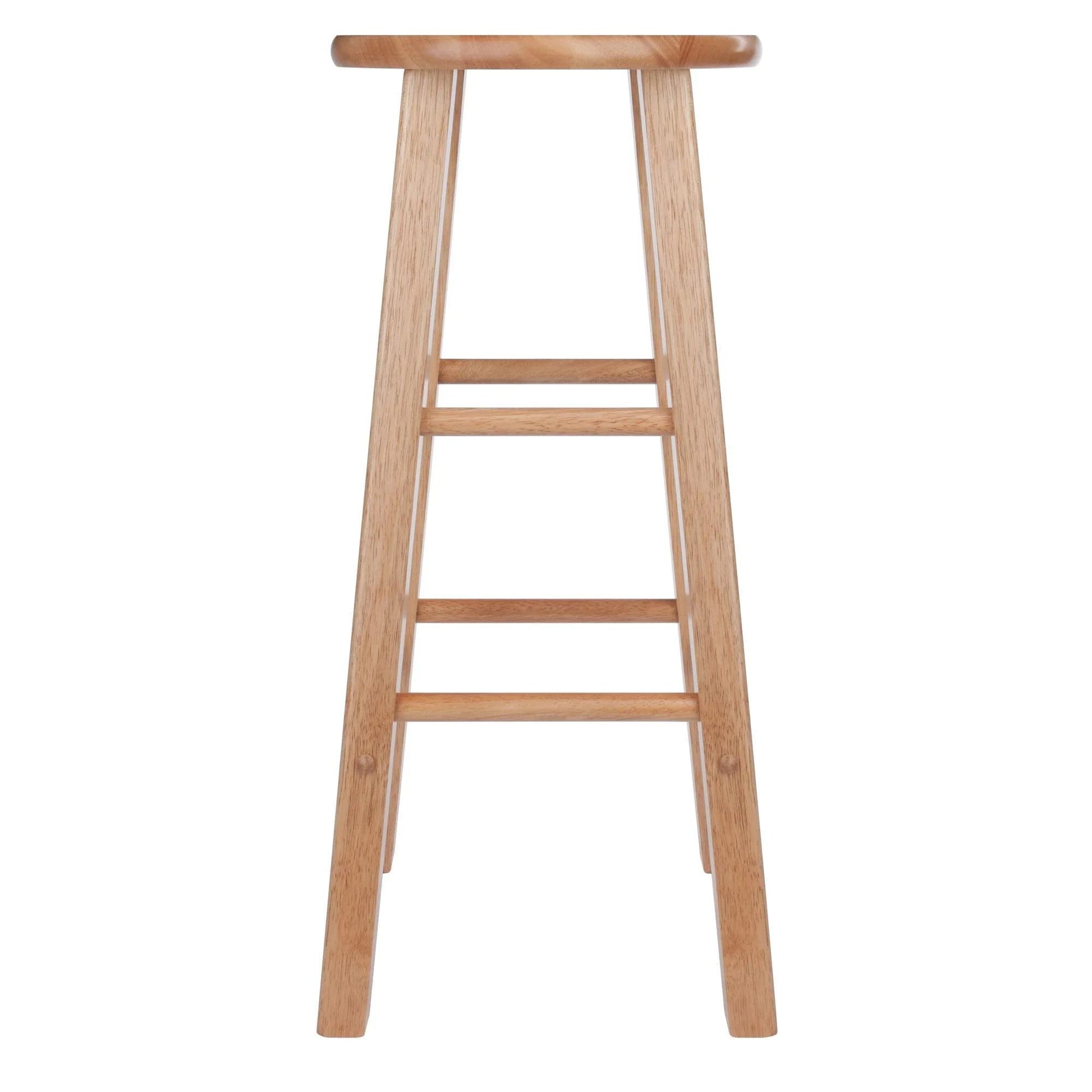 Winsome Wood Element Bar Stools, 2-Pc Set, Natural, 29 - WoodArtSupply