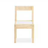 Baby Relax Hunter 3-Piece Kiddy Table & Chair, Natural/White Table Set Baby Relax