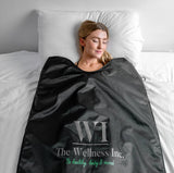 The Wellness Inc. Infrared Sauna Blanket - Portable Infrared Sauna for Home, Personal Sauna for Women & Men - Odourless, Fireproof & Waterproof Material - Includes Wrap Up Towel & Carry Storage Bag The Wellness Inc.