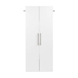 HangUps Large Storage Cabinet, 30", White Prepac