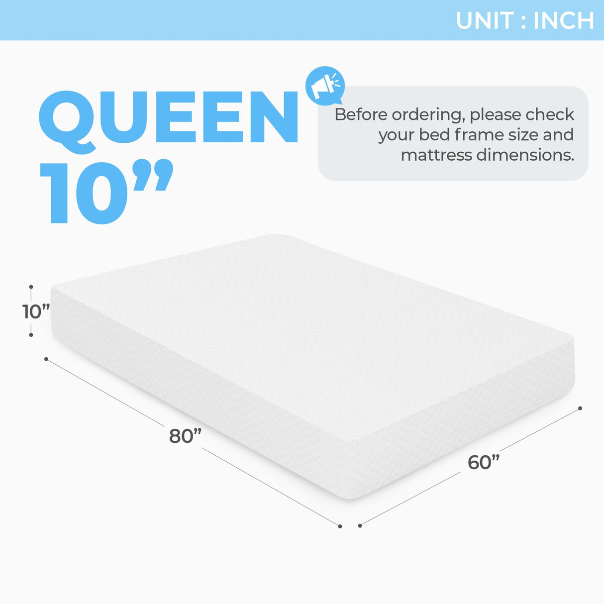 NEO SLEEP 10 Inch Queen Cooling Gel Memory Foam Medium Firm Mattress Cool Sleep Pressure Relief CertiPUR-US Certified Mattress-in-a-Box Kids and Adults No Fiberglass (Queen, 10 in) NEO SLEEP