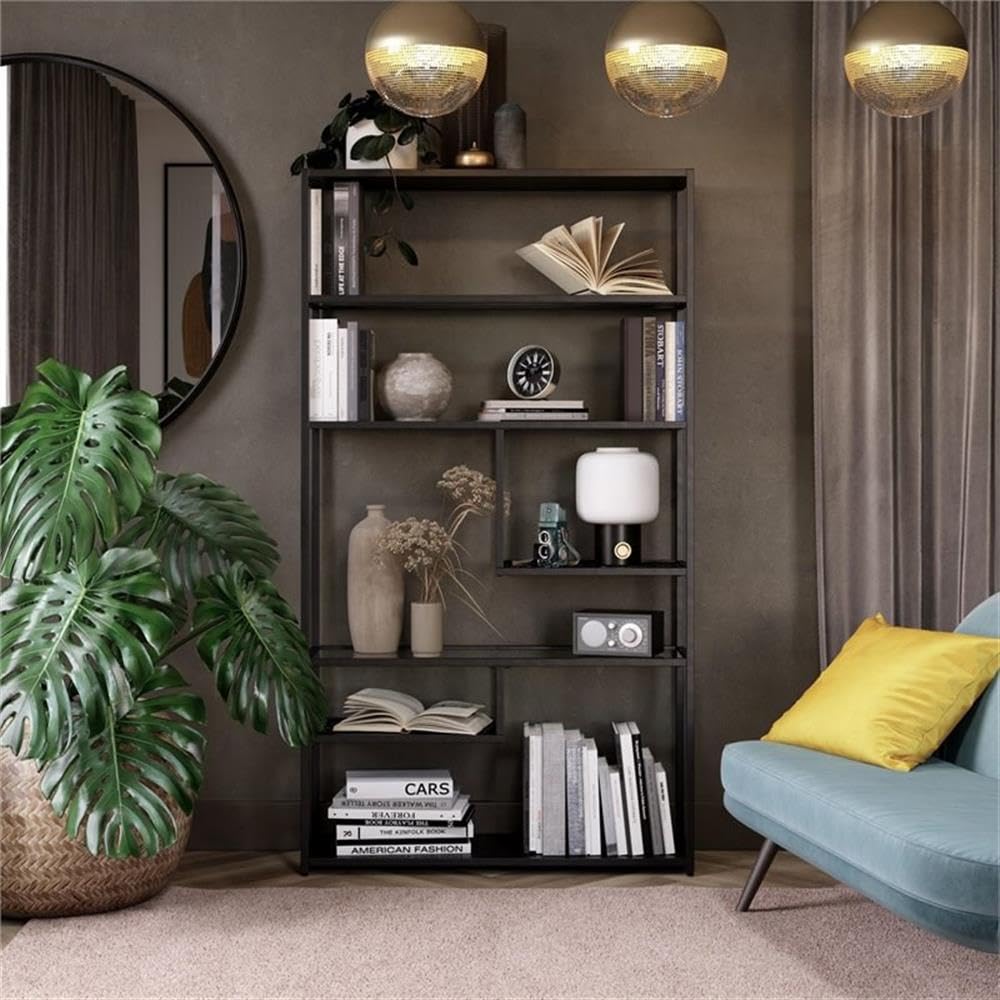 DHP Dorel Living Moriah Bookcase, Black DHP