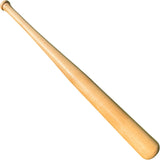 Genuine Solid Beech Wood Baseball Bat - 27 Inch 23 Oz - Tball Bat, Self Defense, Weight Training, and Pickup Games - Classic and TImeless Design - KOTIONOK (1) KOTIONOK
