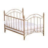 Pet Bed, Dog Bed with Metal Frame and Detached White Velvet Cushion with 2 Pillow for Small Dog Babyland