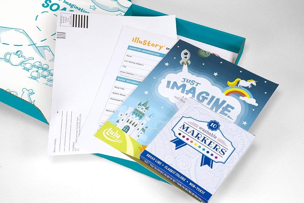 Lulu Jr. Illustory Book Making Kit, Multicolor Lulu Jr.