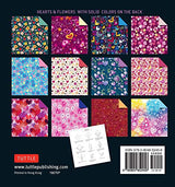 Origami Paper 100 sheets Hearts & Flowers 6" (15 cm): Tuttle Origami Paper: High-Quality Double-Sided Origami Sheets Printed with 12 Different Patterns: Instructions for 6 Projects Included Tuttle Publishing