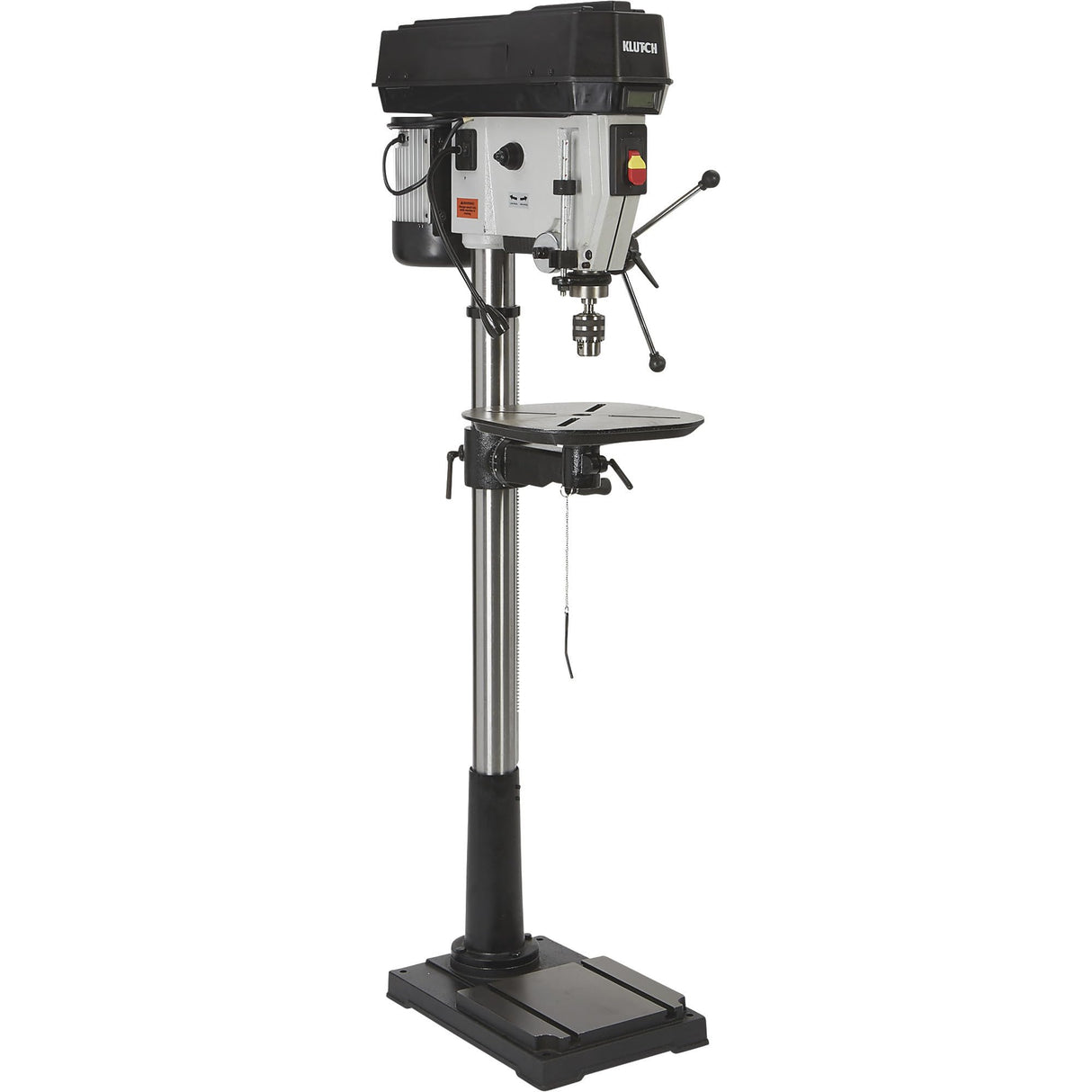 Klutch Floor Drill Press - Variable Speed with Digital Display, 17in. 1 1/2 HP, 120V Klutch
