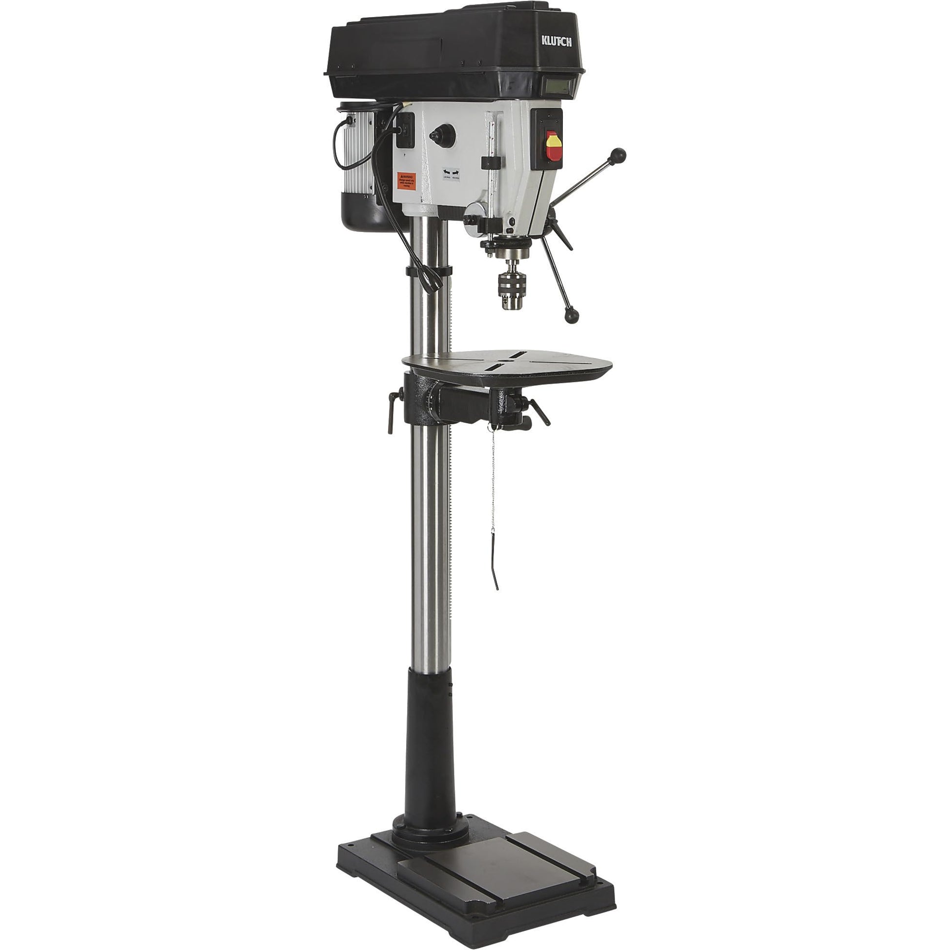 Klutch Floor Drill Press - Variable Speed with Digital Display, 17in. 1 1/2 HP, 120V - WoodArtSupply