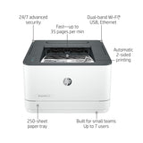 HP LaserJet Pro 3001dw Wireless Black & White Printer (Renewed) HP