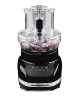 Hamilton Beach Big Mouth Duo Plus 12 Cup Food Processor & Vegetable Chopper with Additional Mini 4 Cup Bowl, Black (70580) Hamilton Beach