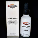 White Liquid Candle Dye Concentrated (1 oz Bottle with Dropper) Soy Candle, Paraffin Wax, Gel Wax, Natural Wax Blends, for Candles, Wax Melts, Snap Bars Virginia Candle Supply