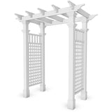 vita Fairfield 58 inchW x 86 inchH Vinyl Arbor Vita