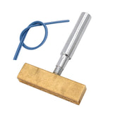 T Soldering Iron Tip LCD Ribbon Repair Parts, LCD Flex Cable Repair, Hot Press Head for Broken LCD Screens, with Strip Milageto