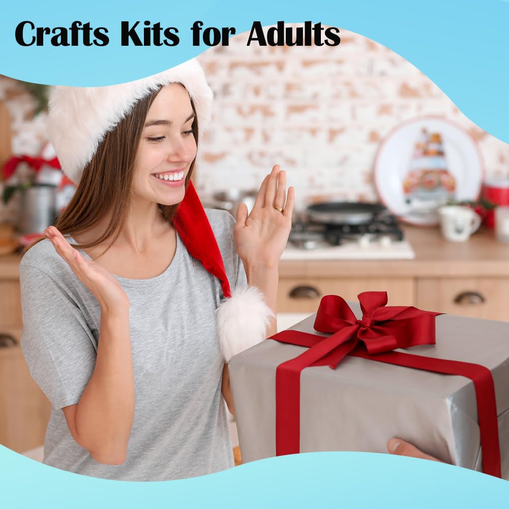 Ewparts Macrame Plant Hanger Kit with Instruction Book Tutorials Metal Rings 4mm Macrame Cord Green/Purple/Orange/Blue Pre-Cutted for Making 4 Macrame Plant Hangers Macrame Kit for Adults Beginners Ewparts