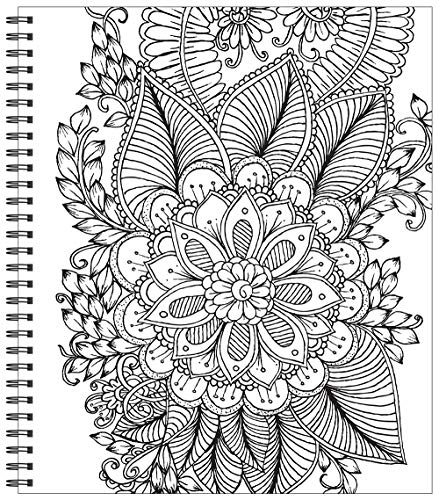 Color & Frame - Fresh Flowers (Adult Coloring Book) New Seasons