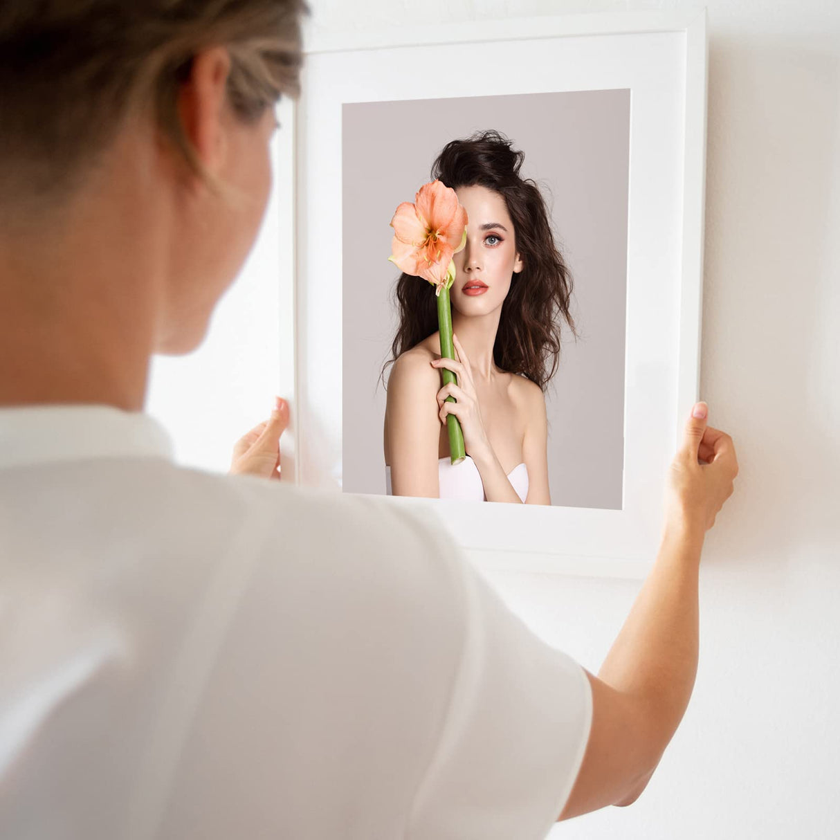 XiyaxiVici 4 Pack Aluminum Sublimation Photo Blanks 12x8 Inch Metal Sublimation Photo Blanks, 0.5mm Thickness Photos Sign Frame Blanks Room Wall Decoration for Heat Transfer Printing White XiyaxiVici