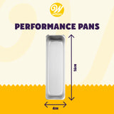 Wilton Performance Long Loaf Pan, Jumbo, Silver Wilton