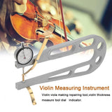Lfhelper Violin Thickness Gauge Measuring Tool, Grauating Caliper, 0-0.4inch Range, Dial Indicator Luthier Tools for Violin Lfhelper