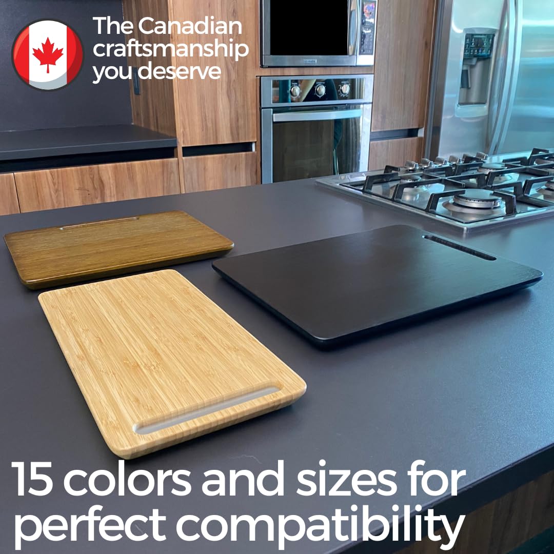 Ibyx Elegant Sliding Tray for Your Coffee Maker & Heavy Kitchen Appliances - Sturdy, Slides Easily from Under The Cabinet (Black, Large - Wide (16" X 13")) Ibyx