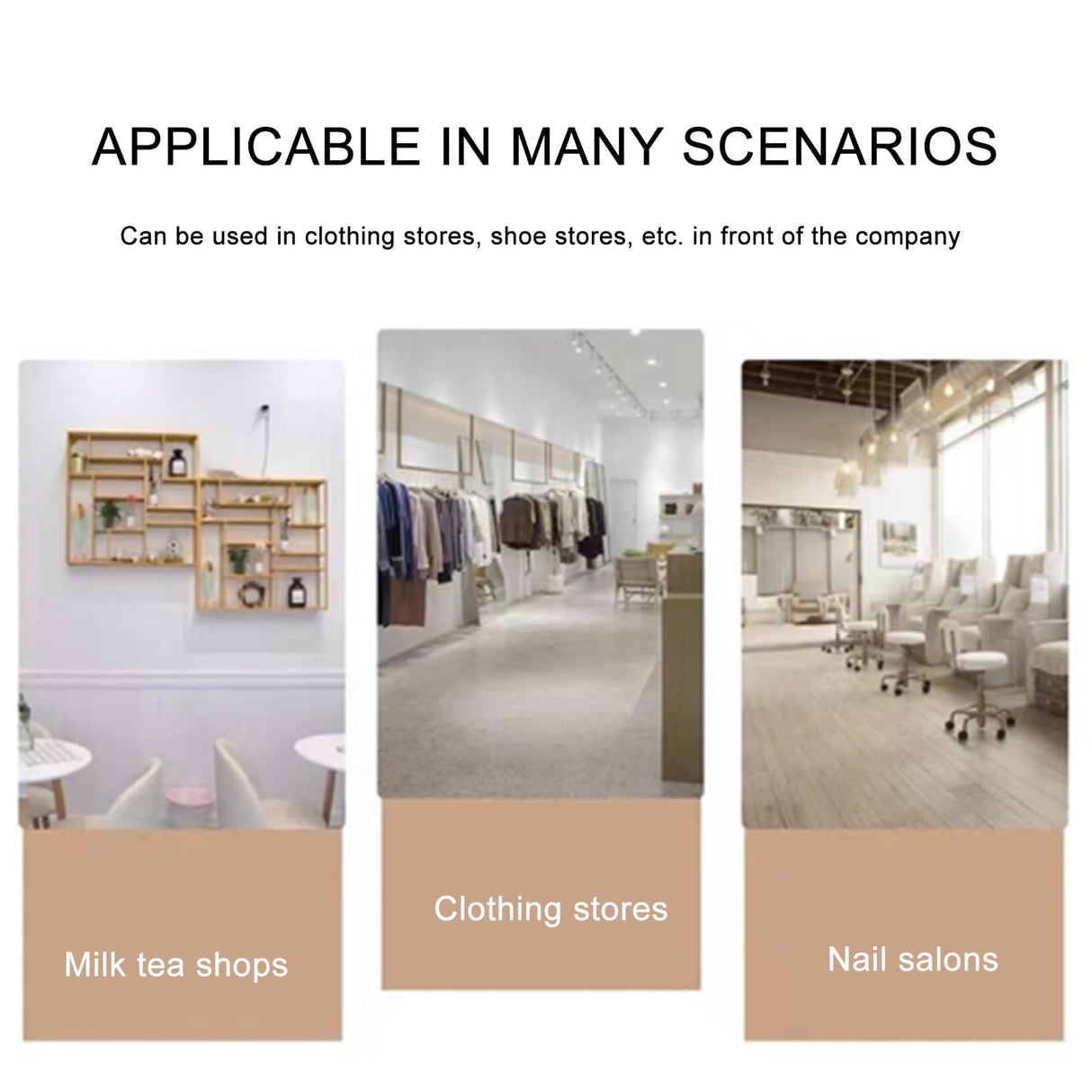 Modern Reception Desk with LED Light Front Counter Commercial Receptionist Table with Lockable Drawer for Home Office Checkout Lobby Beauty Salon(Wood Color - Right) KUKIXKK